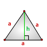 Obsah rovnostranného trojúhelníku