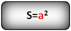 Vzorec obsahu čtverce přes stranu a. S=a2